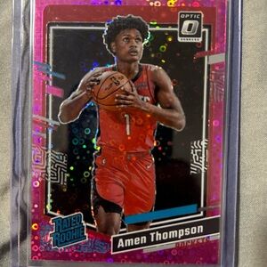Optic Donruss Rated Rookie Basketball Card